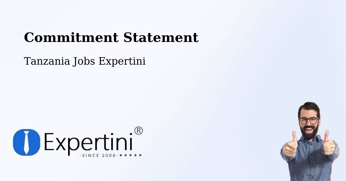 Corporate Commitment – Magole - Tanzania Jobs Expertini