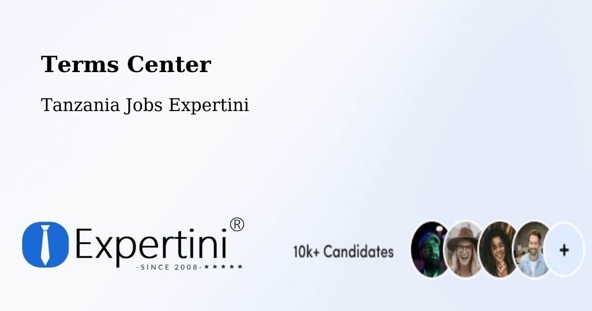 Terms of Service – Magole - Tanzania Jobs Expertini